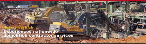 heavy industrial demolition contractor