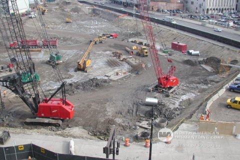 Compuware Headquarters Site Clearing